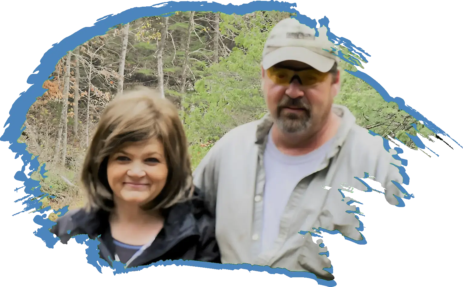 About Us picture of man and woman that own Moosehead Area Guide Service